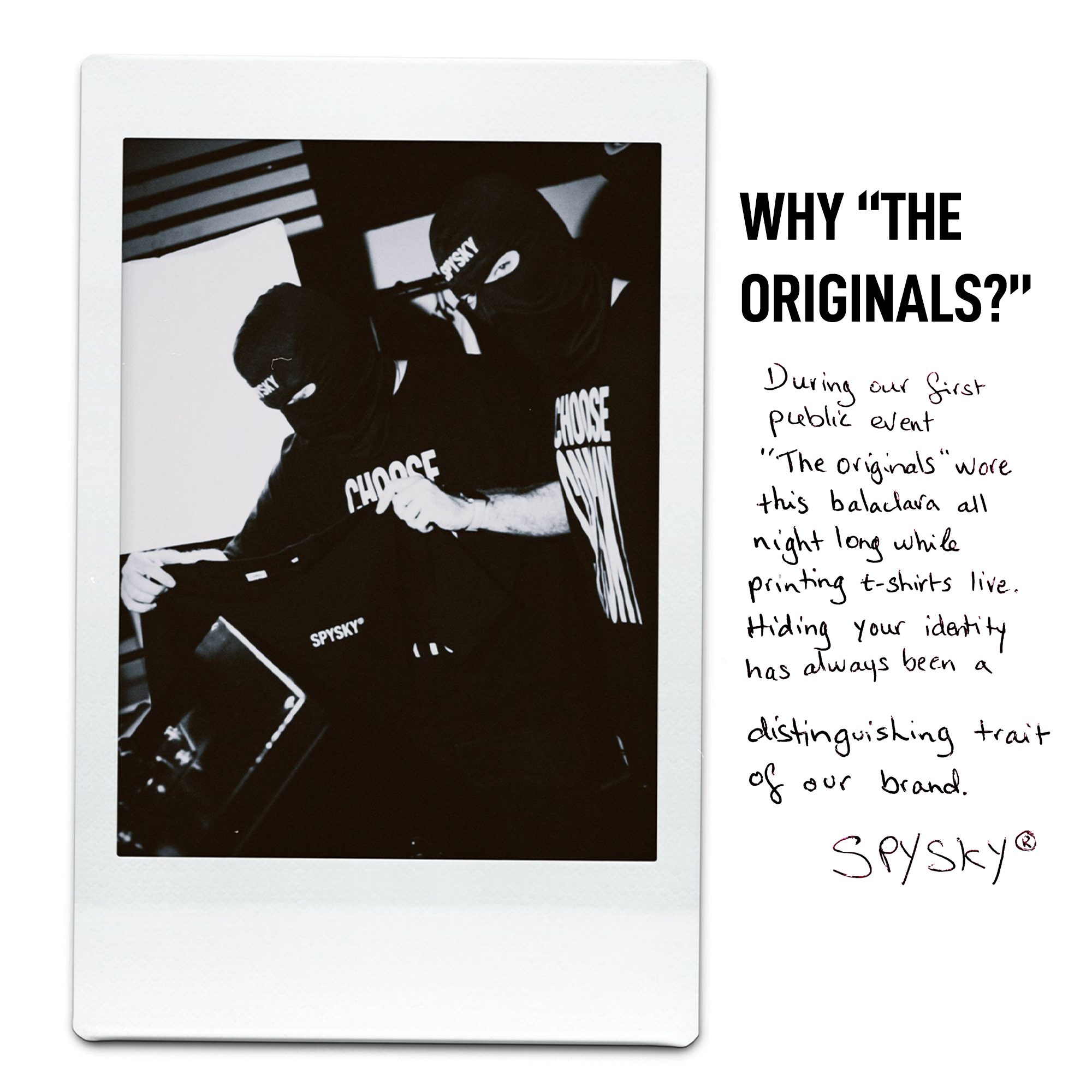 THE ORIGINALS / SPYSKY